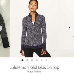 Lululemon half zip